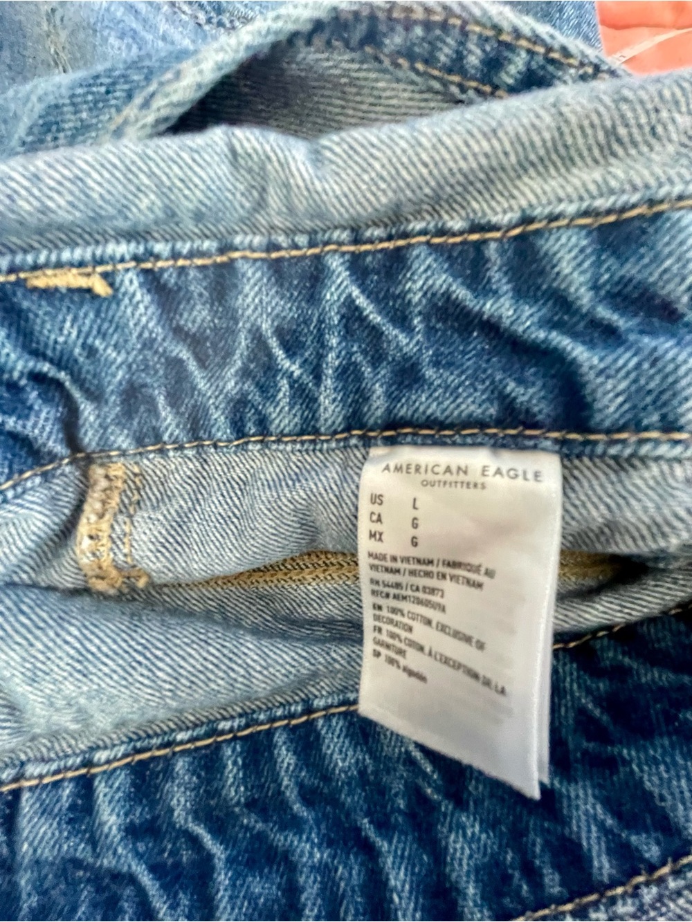 Denim Overall Shorts - Picture 5 of 7